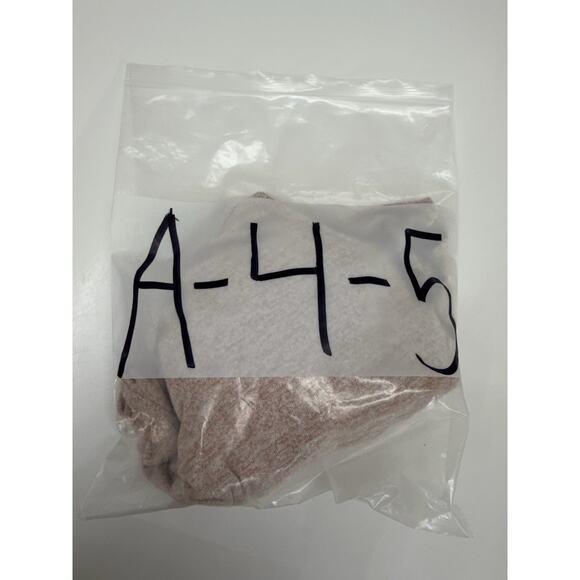 Express One Eleven Womens Shirt Large Brown Heathered Short Sleeve Low Cut Back - Picture 11 of 11